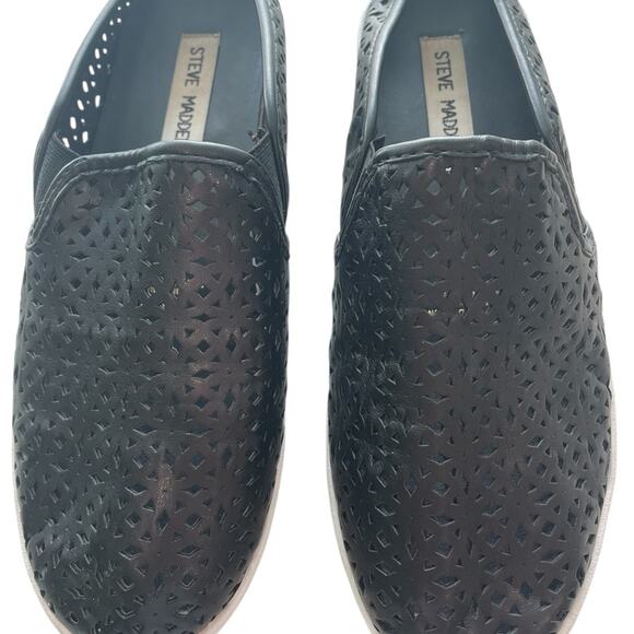 STEVE MADDEN Slides – Chic Black Loafers, Size 7, EUC - Picture 5 of 11